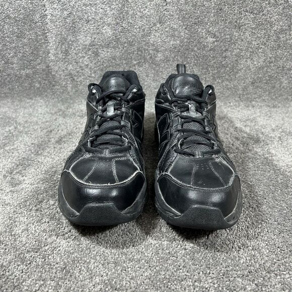 New Balance 608 V3 MX608V3B Mens Sz 12 Black Athletic Walking Running Shoes Used main image 4
